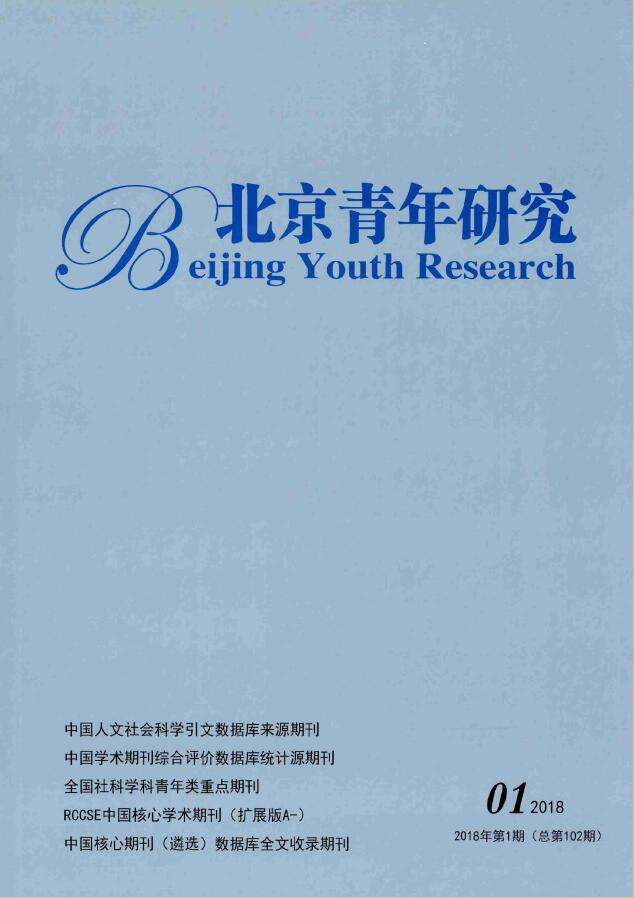 北京青年研究杂志杂志封面